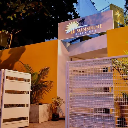 Le Sunshine Residency Apartment Pondicherry Exterior photo